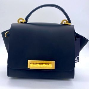 New ZAC ZAC POSENCore Eatha Iconic Leather Top Handle Bag